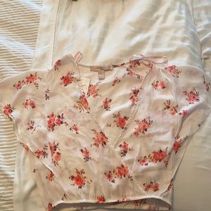 NWT Forever 21 Floral Crop Top